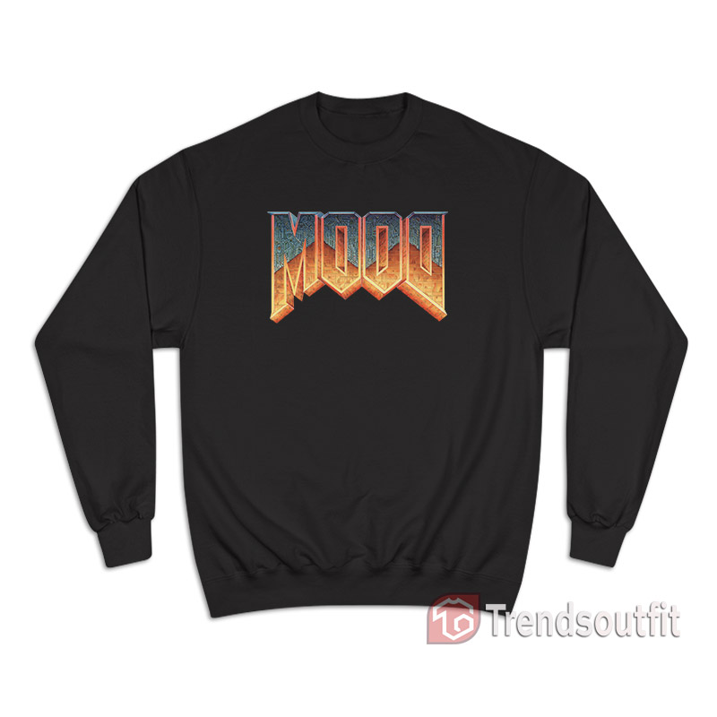 Mood Logo Doom Parody Sweatshirt