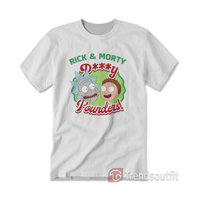 Rick and Morty Pussy Pounders T-shirt
