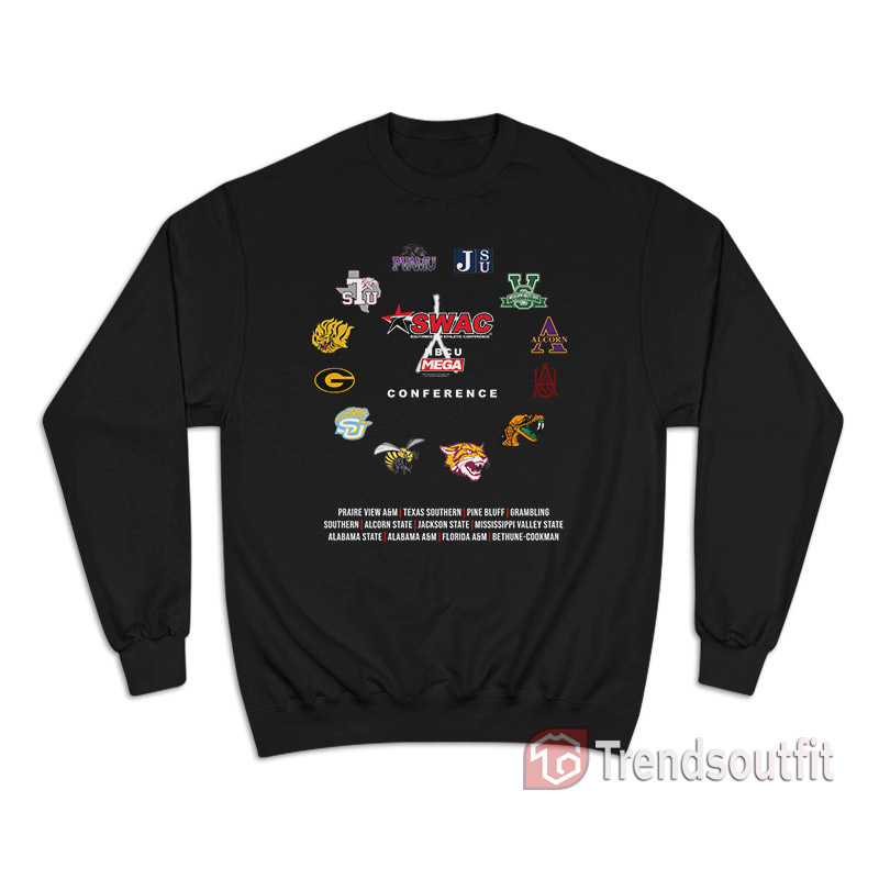 SWAC Southwestern Athletic Conference Sweatshirt