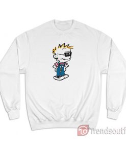 Calvin and Hobbes Spaceman Spiff Sweatshirt