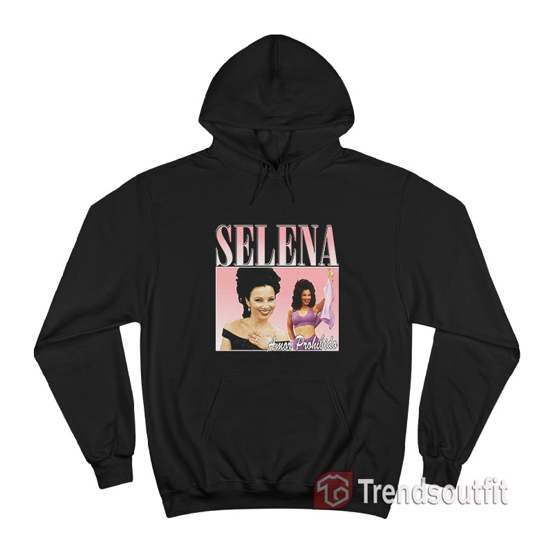 Fran Fine The Nanny Selena Amor Prohibido Vintage Hoodie