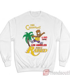 BORN X RAISED El Barto Bart The Champions Sweatshirt