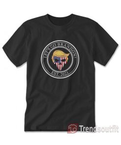 Skull Trump Let's Go Brandon Est 2021 T-shirt