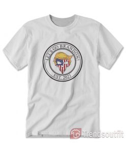 Skull Trump Let's Go Brandon Est 2021 T-shirt