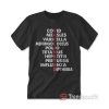 Vaccinated Covid Measles Varicella Funny VAXXED T-Shirt