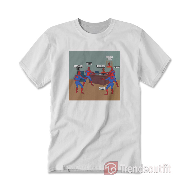 Virus Spider-Man Pointing Meme T-Shirt