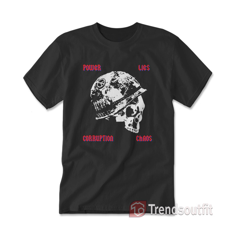 Louis Tomlinson Power Lies Corruption Chaos T-Shirt