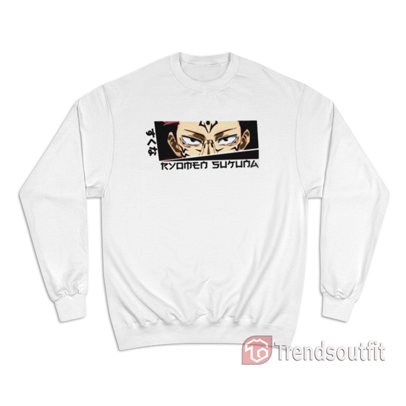Jujutsu Kaisen Ryomen Sukuna Eyes Sweatshirt