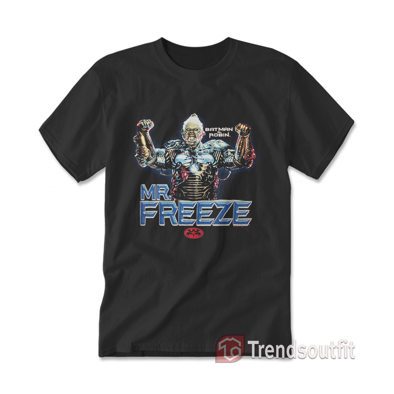 Mr. Freeze Batman & Robin 1997 Movie T-Shirt