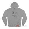 Wine Cat Poorly Drawn Cats Hoodie