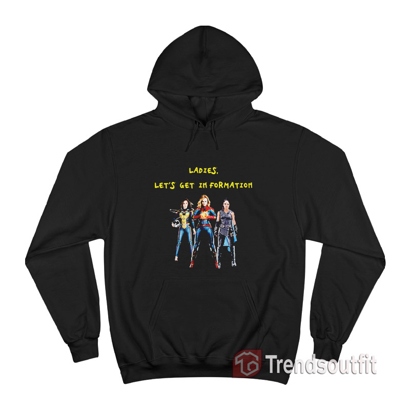 Ladies, Let's Get Information Marvel Hoodie