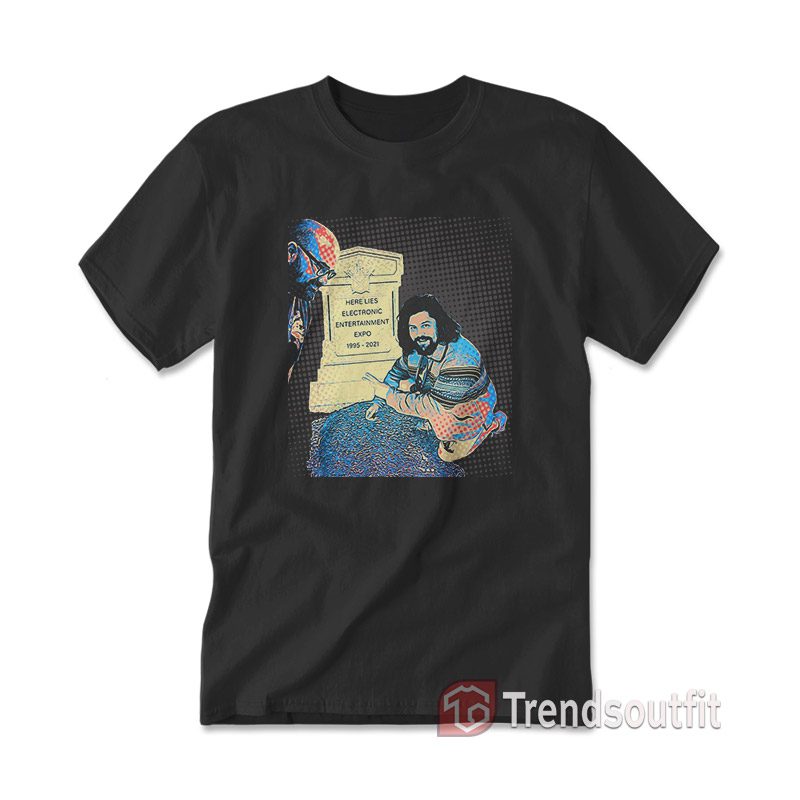 Here Lies Electronic Entertainment Expo T-shirt