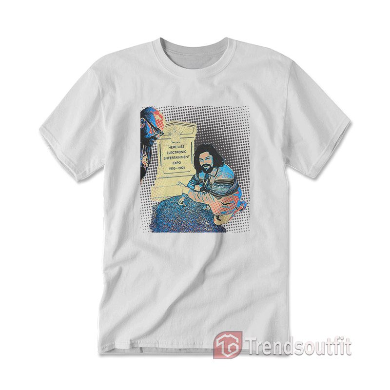 Here Lies Electronic Entertainment Expo T-shirt