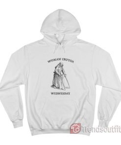 Woman Crutch Wednesday Hoodie