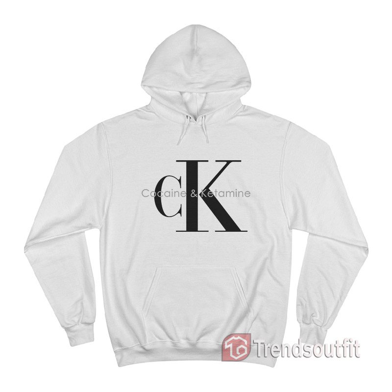 Cocaine and Ketamine CK Parody Hoodie