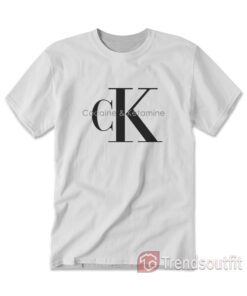 Cocaine and Ketamine CK Parody T-Shirt