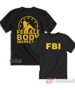 Cobra Kai William Zabka FBI Female Body Inspector T-shirt