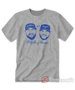 El Gallo y Hanser Los Angeles Bleed Los Doyers T-shirt