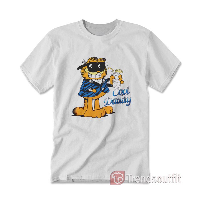 Vintage Garfield Cool Daddy TShirt Trends Outfit Custom Trendy Apparel in the US