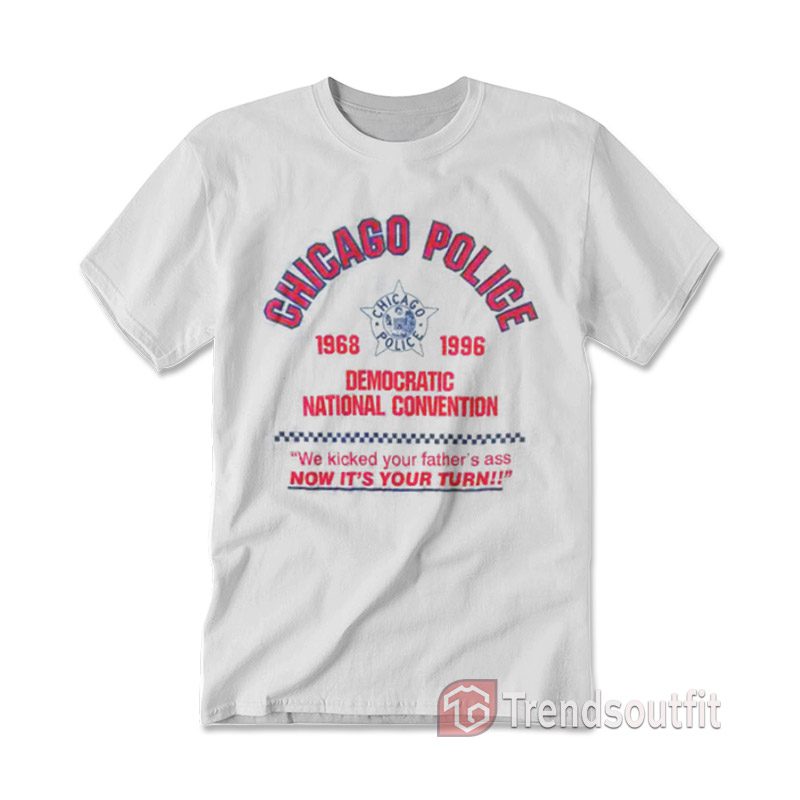 Vintage Chicago Police Democratic National Convention T-shirt