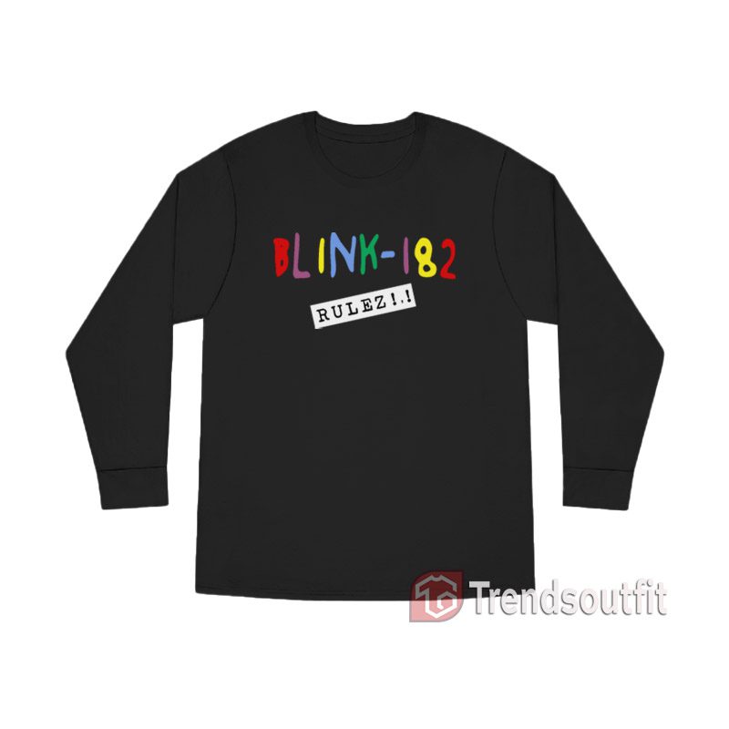 Blink 182 Rulez Long Sleeve Shirt