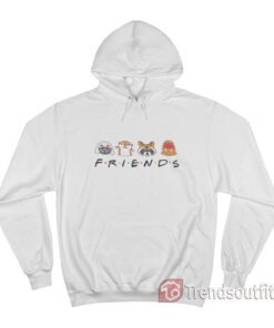 Friends Guardians Of The Galaxy Raccoon And Friends Hoodie