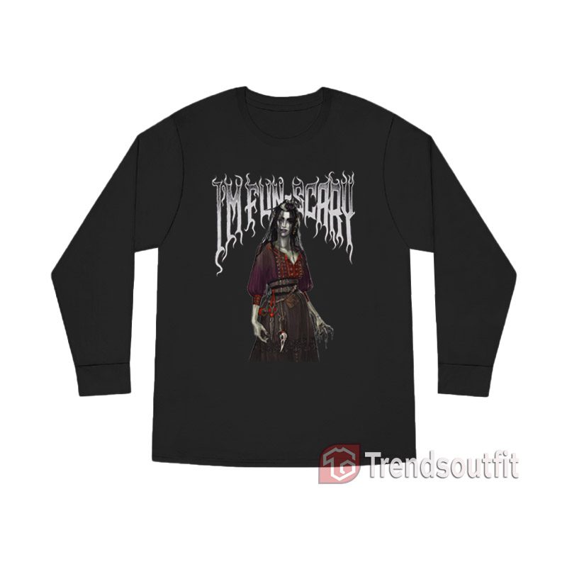 Critical Role Laudna I'm Fun Scary Long Sleeve Shirt