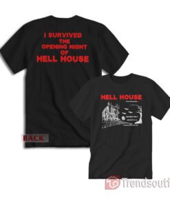 Hell House The Abaddon Hotel T-shirt