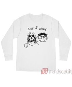 Kurt Cobain And Ernie Sesame Street Meme Long Sleeve