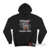 Grim Reaper Born to Shit Forced to Wipe Hoodie