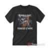 Grim Reaper Born to Shit Forced to Wipe T-Shirt