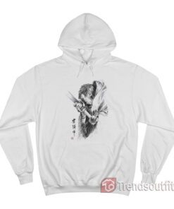 Zatoichi Drawing Blade Samuel L Jackson Hoodie