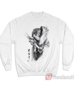 Zatoichi Drawing Blade Samuel L Jackson Sweatshirt