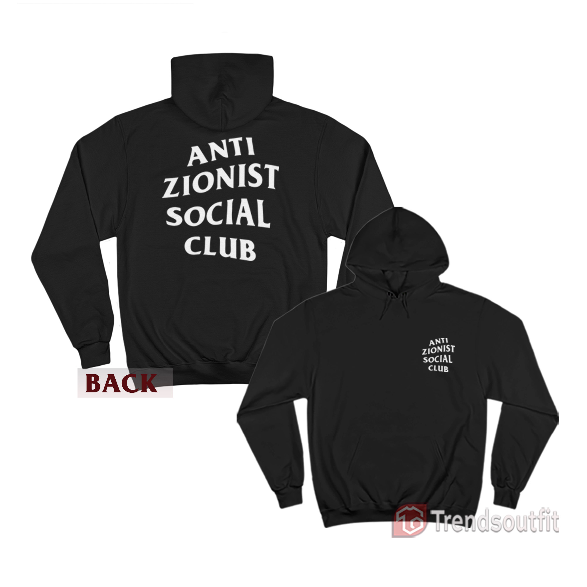 Anti Zionist Social Club Hoodie