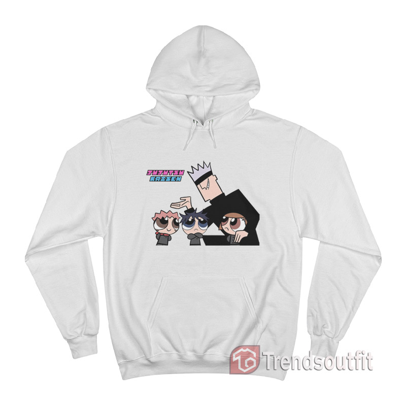 Jujutsu Kaisen X Powerpuff Girls Hoodie