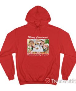 Classic Movie Merry Christmas From Our Family To Yours Hoodie