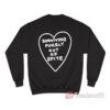 Surviving Purely Out Of Spite Heart Sweatshirt