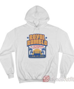 WWE Sportiqe Royal Rumble 2024 St.Petersburg Florida Hoodie