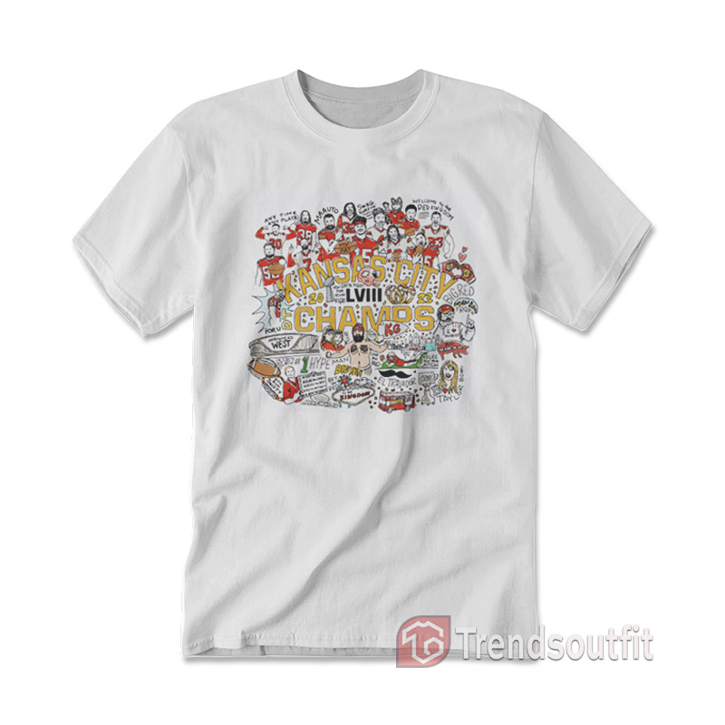 KC Football Champions 2023 Champs Super Bowl T-shirt