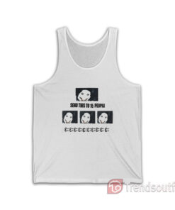 Jeff The Killer Send This To 15 People Tank top
