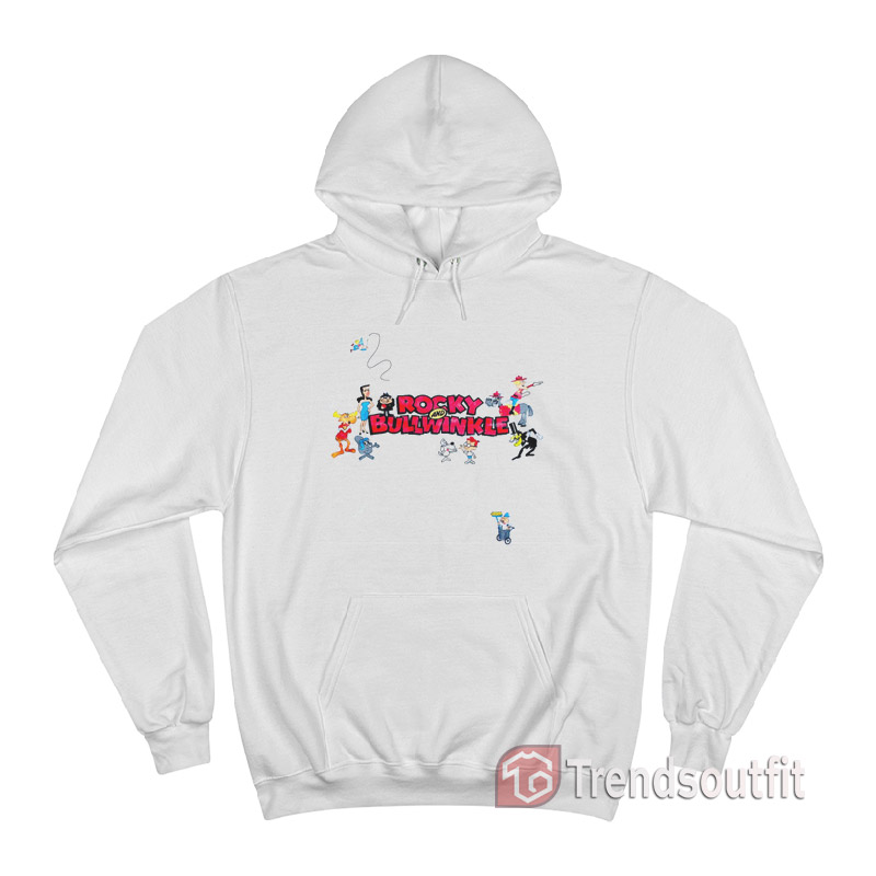 Vintage Rocky And Bullwinkle Show Hoodie