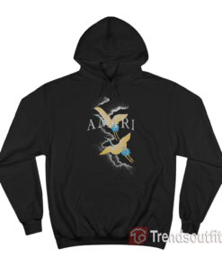 AMIRI Crane Spellout Graphic Hoodie