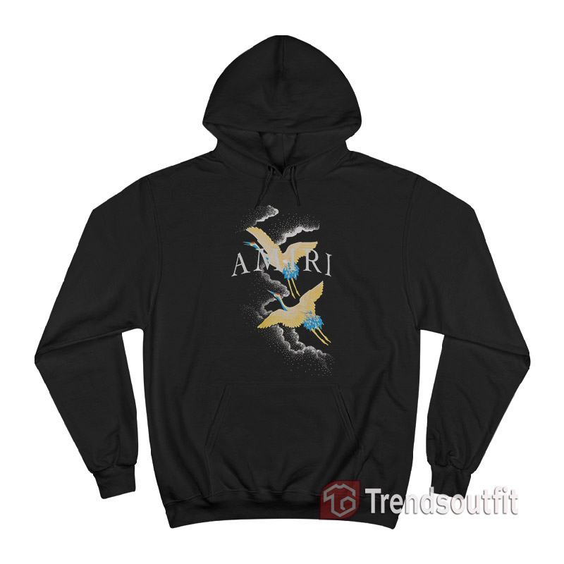 AMIRI Crane Spellout Graphic Hoodie