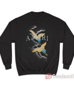AMIRI Crane Spellout Graphic Sweatshirt
