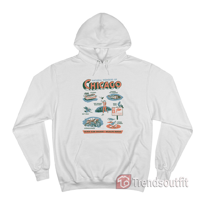 Natural Wonder Of Chicago Block Club Hoodie