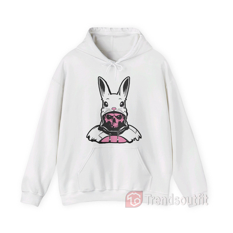 The Passenger Benson Rabbit Hood Human Skull Hoodie