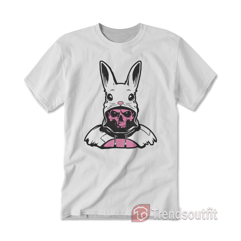 The Passenger Benson Rabbit Hood Human Skull T-shirt