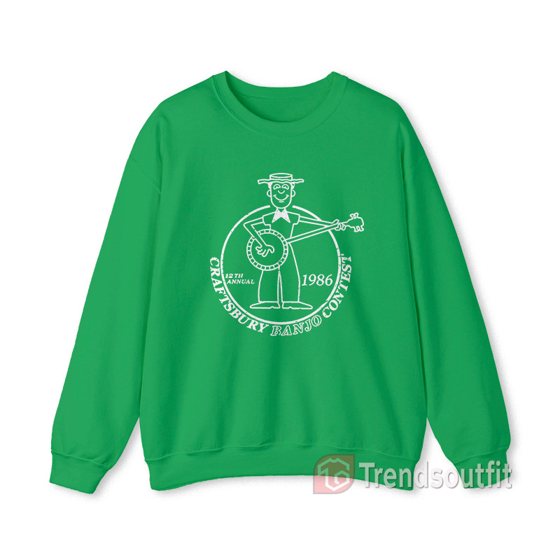 Dusty's Craftsbury Banjo Contest 1986 Sweatshirt