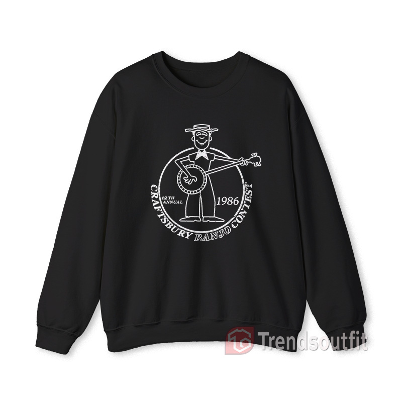 Dusty's Craftsbury Banjo Contest 1986 Sweatshirt