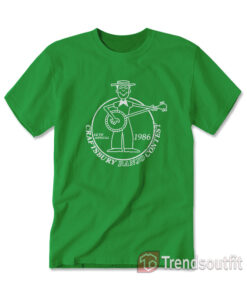 Dusty's Craftsbury Banjo Contest 1986 T-shirt
